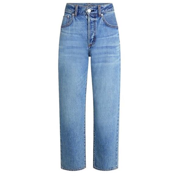 Daily Blue Hype Classic Cropped Jean Medium Wash Womens Size 27 - Picture 1 of 9